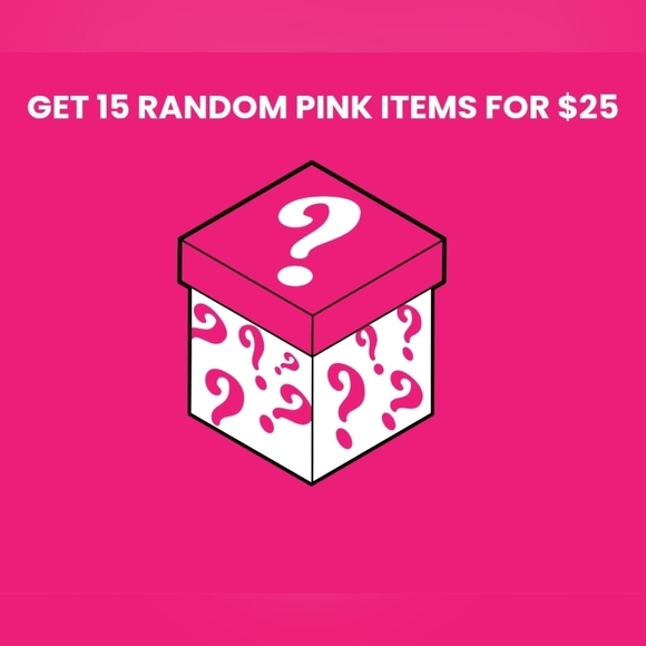 Accessories - Pink Items Mystery Bundle-15 for $25